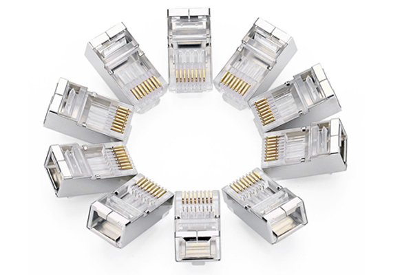 Đầu bấm mạng RJ45 cat5 bọc chống nhiễu