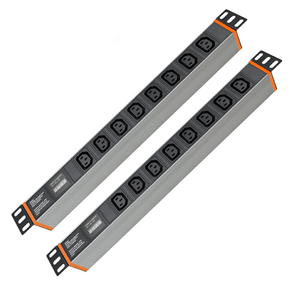 Thanh nguồn PDU 8 cổng chuẩn C13 lắp tủ rack ORT-C1310-8-AV chính hãng