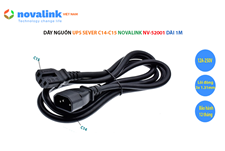 Dây nguồn C14 C15 dài 1m NV-51002A tiết diện 3*1.31mm