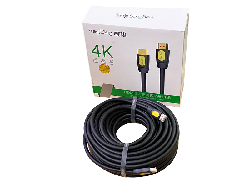 Cáp tín hiệu HDMi 2.0 VegGieg dài 10M hỗ trợ 4K,3D@60Hz V-H208