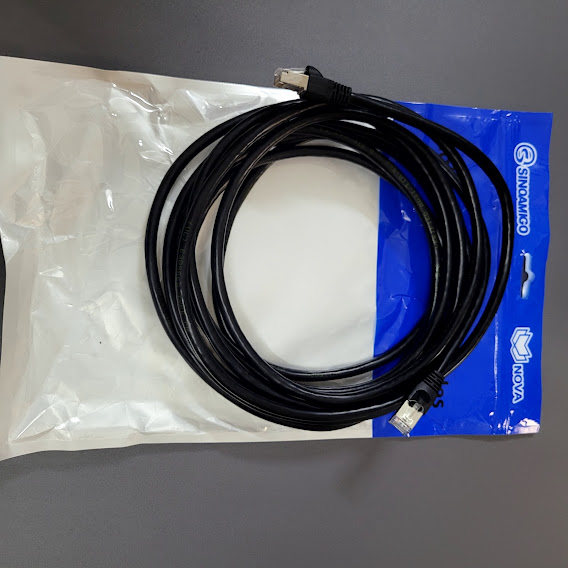 Cáp mạng đúc Cat7 3m NOVALINK NV-66004 | Dây nhảy mạng chống nhiễu S/FTP