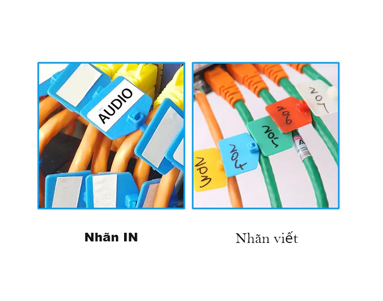 D&acirc;y r&uacute;t thẻ tag đ&aacute;nh dấu d&acirc;y điện nhựa bền chắc