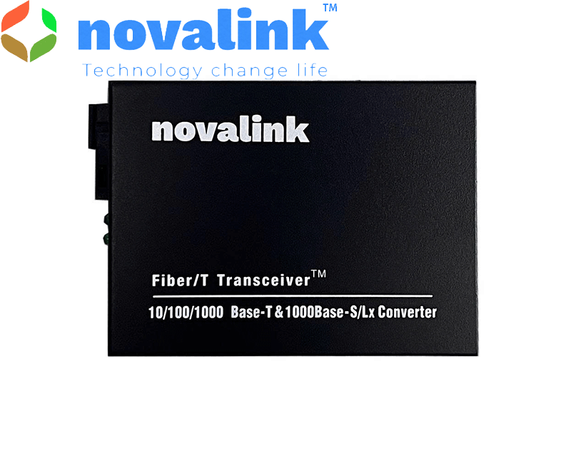 Media Converter Gigabit 1GB 1 sợi SC A Novalink