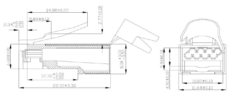 Hạt mạng mạ v&agrave;ng 50U Novalink
