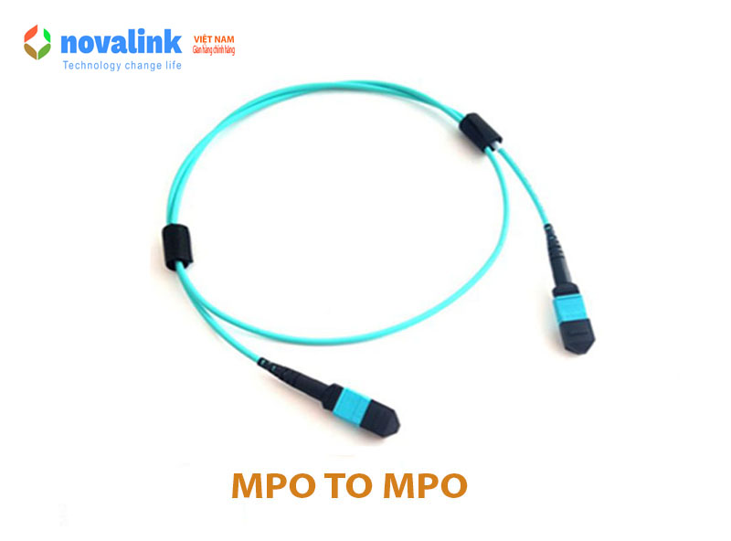 Dây nhảy quang MPO- to MPO OM3 dài 3m Novalink NV-61603A chính hãng