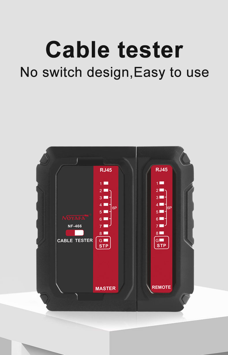 M&aacute;y test c&aacute;p mạng NOYAFA NF-466 kiểm tra UTP STP