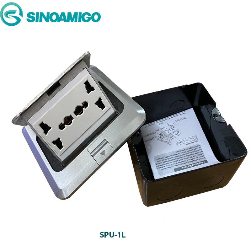 Ổ cắm &acirc;m s&agrave;n SPU-1L SinoAmigo ch&iacute;nh h&atilde;ng