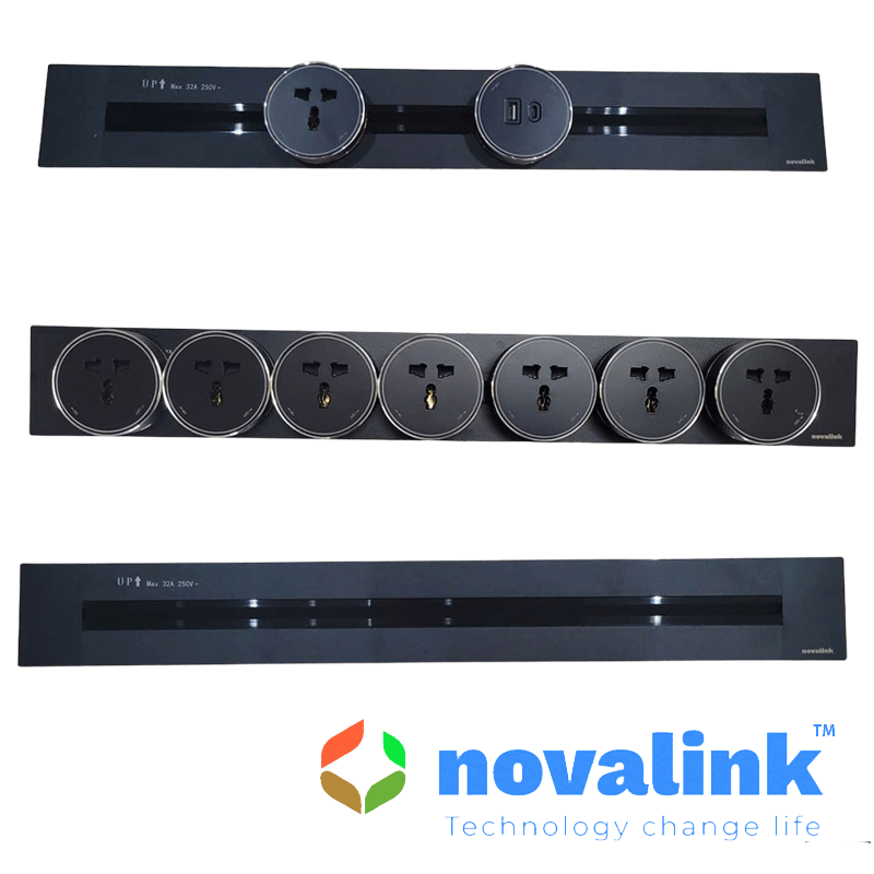 Thanh Ray Novalink 80cm - Lắp âm tường