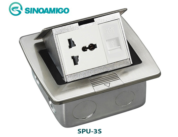 ổ cắm &acirc;m s&agrave;n sinoamigo spu-3s cao cấp