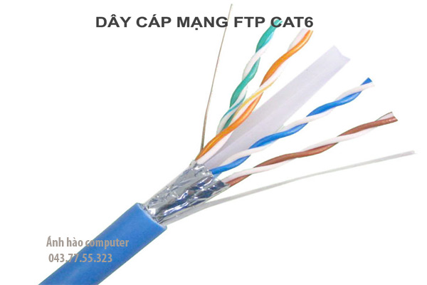Cáp mạng cat6a FTP vỏ bọc chống nhiễu chính hãng benden