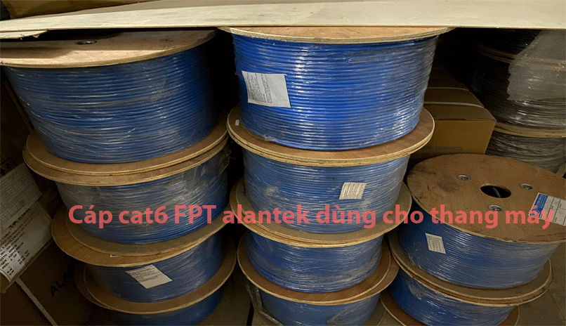 Cáp mạng cho thang máy cat6 FTP Alantek 301-60FP80-DSBU