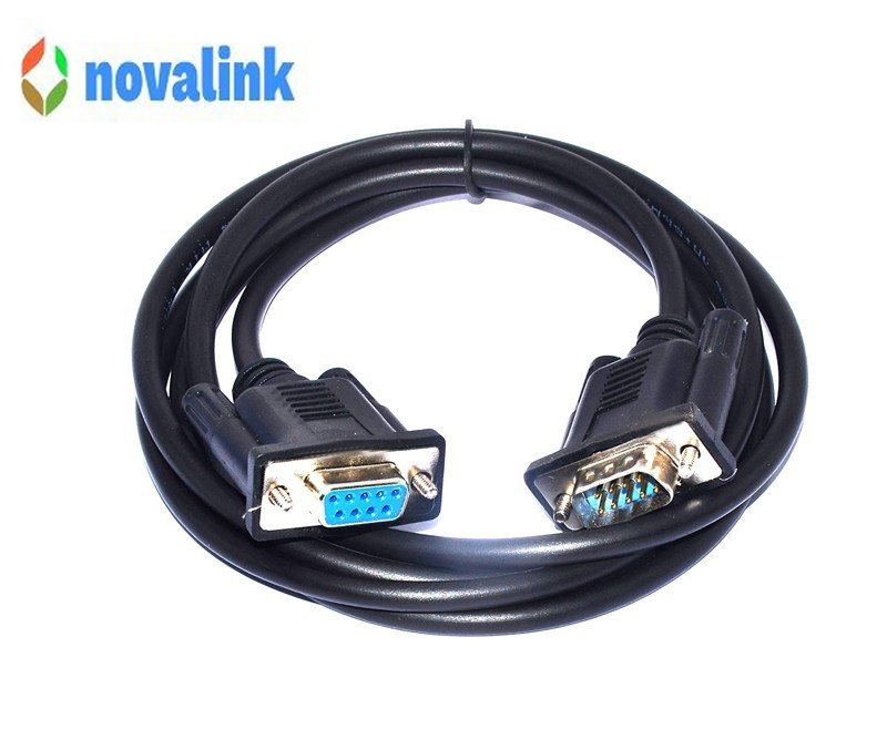 Cáp Rs232 to com âm ,dương Novalink NV-13113A dài 5m cao cấp