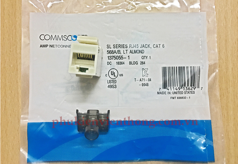 Nhân mạng cat6 chính hãng COMMSCOPE