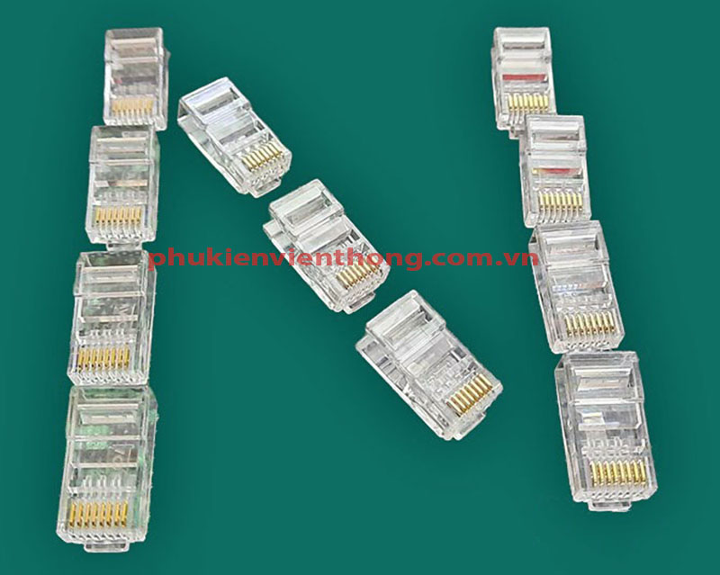 Đầu bấm mạng cat 6 UTP NOVA 1 mảnh P/N : CC-01-00176 chính hãng