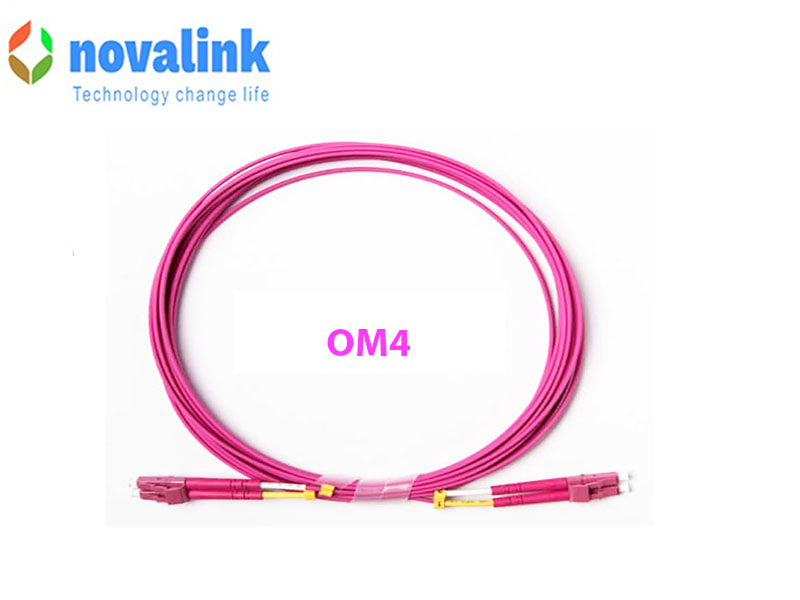 Patch cord OM4 MM-LC-LC DX dài 20m Novalink NV-61207A