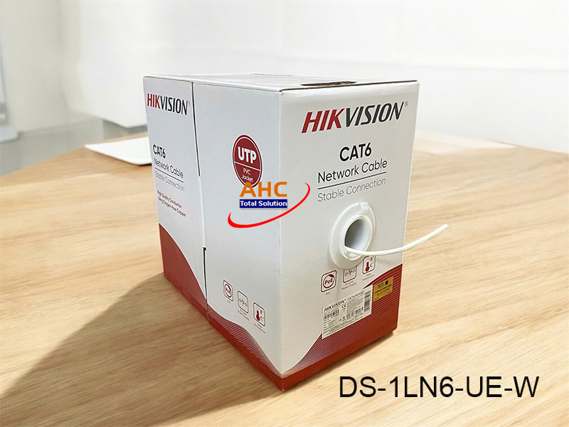Cáp mạng CAT6 HIKVISION DS-1LN6-UE-W chính hãng