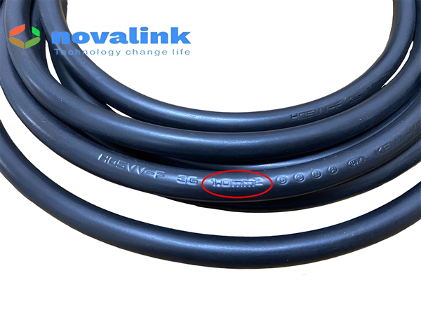 Dây nguồn 2 chân đầu tròn C13 dài 3M Novalink NV-53008-A