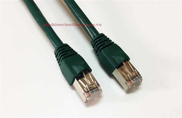 Dây nhảy cat6A STP dài 3m Novalink NV-63105 màu xanh lá cây