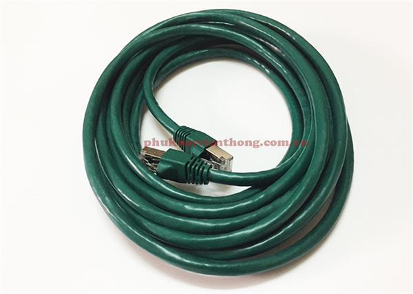 Dây nhảy cat6A STP dài 3m Novalink NV-63105 màu xanh lá cây