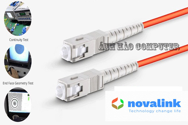 Dây nhảy quang SC-SC/UPC-MM-DX Novalink NV-61006 A dài 15m