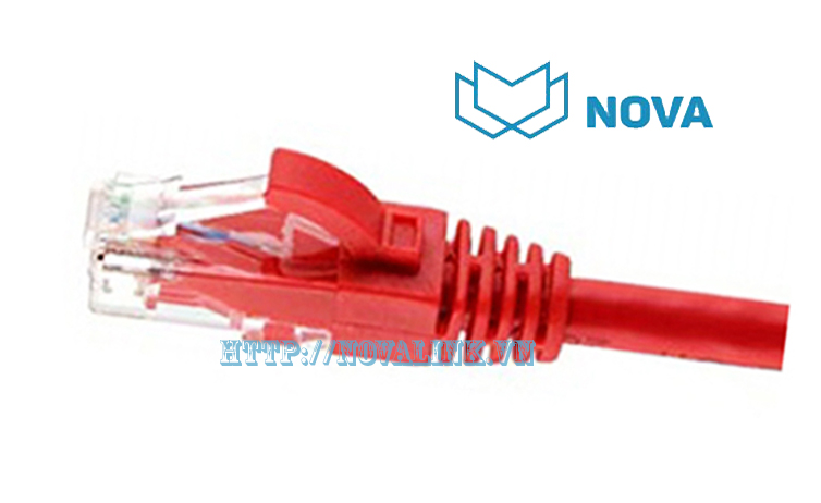 Dây nhảy- patch cord cat6 dài 1.5 m Sinoamigo-24003 red chính hãng 550MHZ