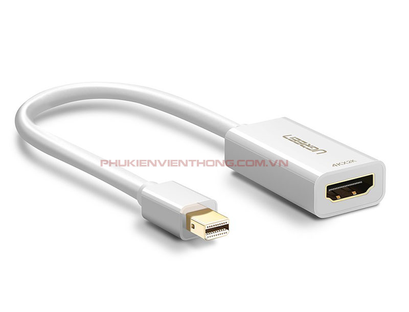 Cáp Chuyển đổi Mini Displayport  to HDMI Ugreen 4k*2k 30Hz  40361