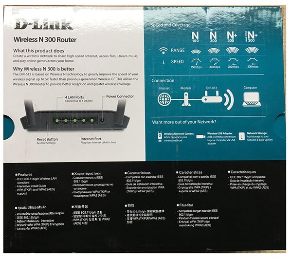 Bộ phát wifi Dlink DIR-612 300Mbps