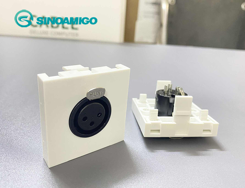 Module ,Nhân Âm Thanh Kalon Type 45 Sinoamigo F24-2 Chính Hãng | Dùng Cho Ổ Âm Sàn, Âm Bàn