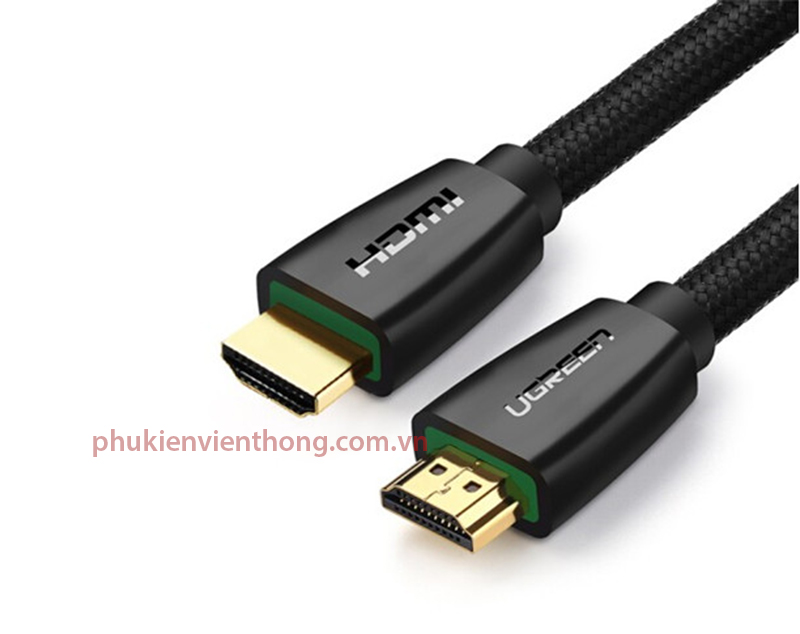 Dây cáp HDMI, cáp HDMI 2.0 Ugreen 40414 dài 10m giá rẻ