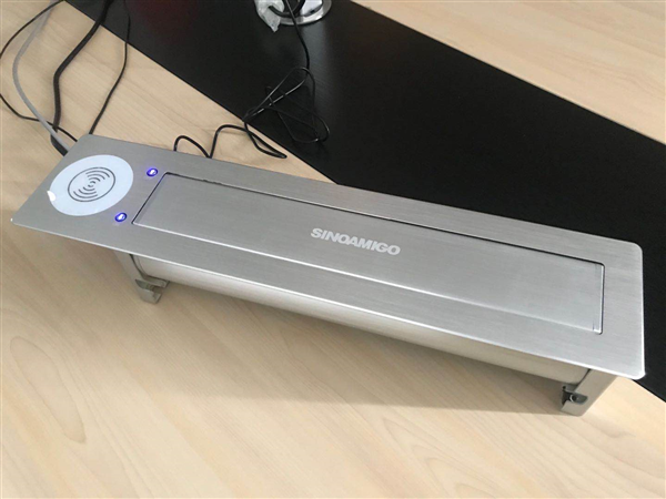 Hộp, ổ cắm âm bàn đa năng | Điện, mạng LAN, Tel, HDMI, VGA, USB, Audio, sạc không dây | Nắp mở điện