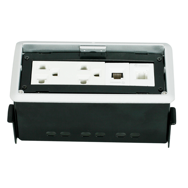 Hộp ổ cắm điện âm bàn Sinoamigo STS-213 chính hãng | ổ điện đa năng, cổng mạng, Thoại  HDMI