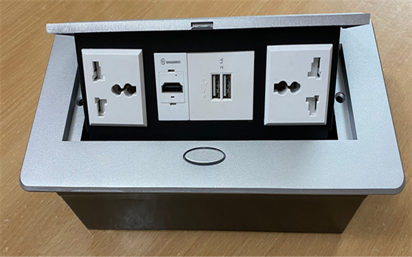 Ổ cắm âm bàn Sinoamigo STS-201S-JF tích hợp HDMI USB