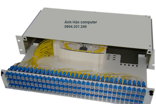 Hộp phối quang ODF trong nhà 96FO (lắp rack)