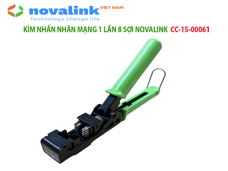 Tool bấm nhân mạng 8 sợi loại 180 độ NOVALINK  mã CC-15-00061