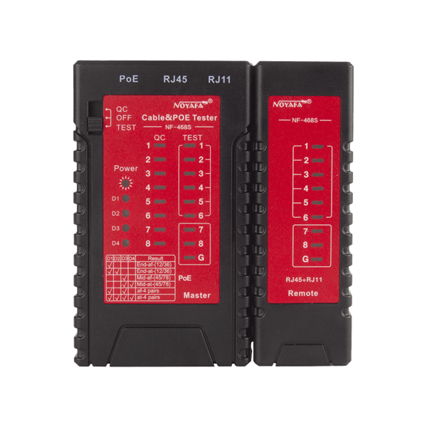 m&aacute;y test mạng poe noyafa nf468s ch&iacute;nh h&atilde;ng