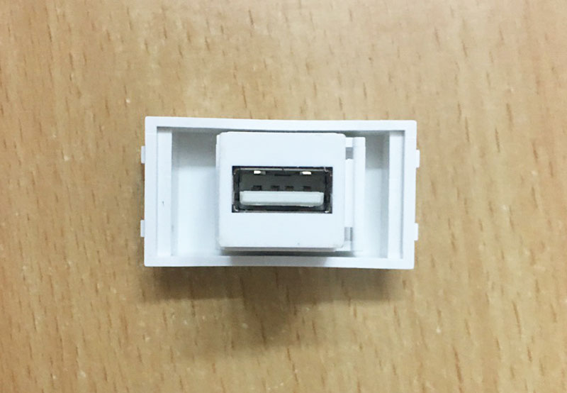 hạt USB, Nhân USB lắp ổ âm sàn, âm tường chuẩn wide lắp mặt panasonic