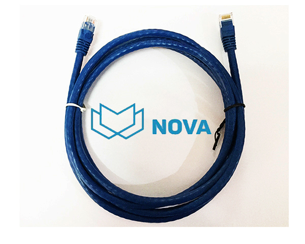 Dây nhảy mạng cat 6 NOVA NV-20102 dài 1m màu xanh chính hãng