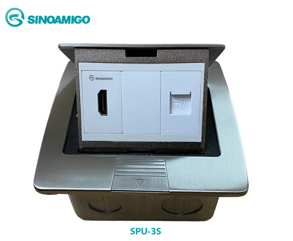 Hộp ổ cắm âm sàn Sino Amigo SPU-3S