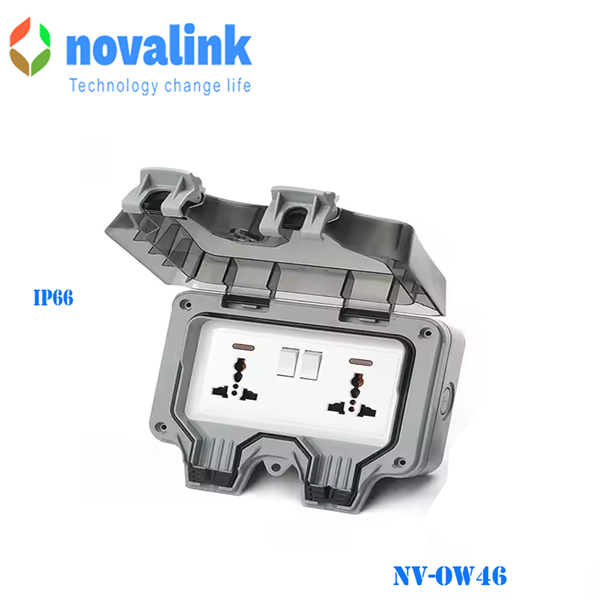Ổ cắm điện chống nước ngo&agrave;i trời, s&acirc;n vườn