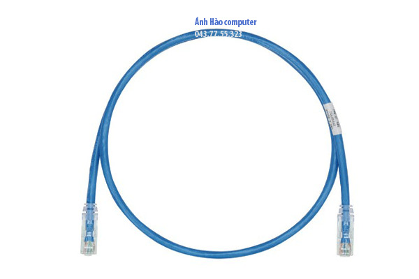 dây nhảy, patch cord cat6 2m chuẩn gigabit hãng AMP PN : 1859247-7