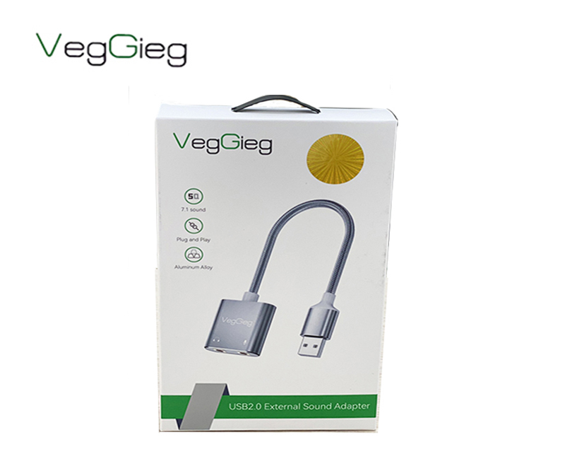 Usb 2.0 to sound 7.1 VegGieg VK-104 chính hãng