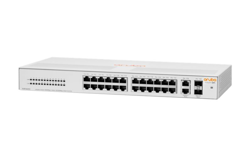 Switch mạng Aruba 24 cổng + 2SFP gigabit R8R50A