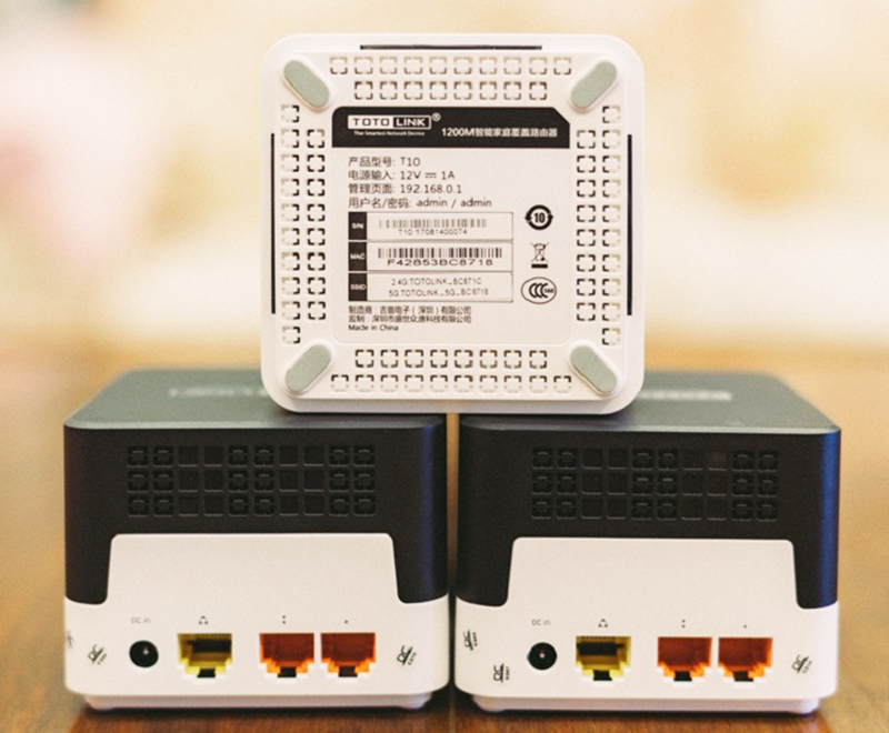 Bộ đinh tuyến WIFI Router TOTOLINK  T10 - Mesh  AC1200