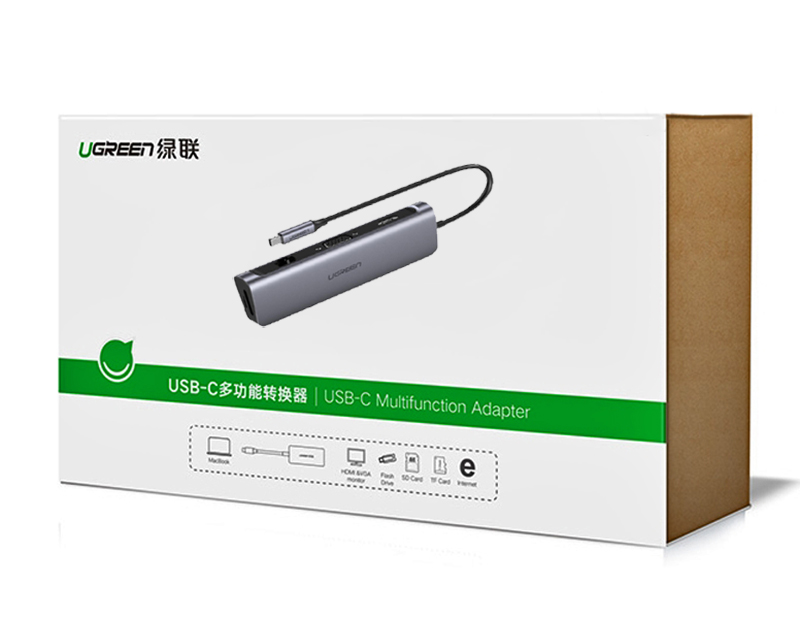 Cáp chuyển đổi USB TYPE C đa năng Ugreen 40873 chính hãng