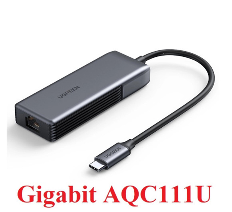 Bộ chuyển đổi USB type C 3.1 ra internet 5G Ugreen 70604