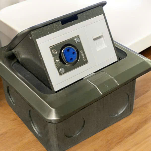 Ổ cắm âm sàn âm thanh hội trường