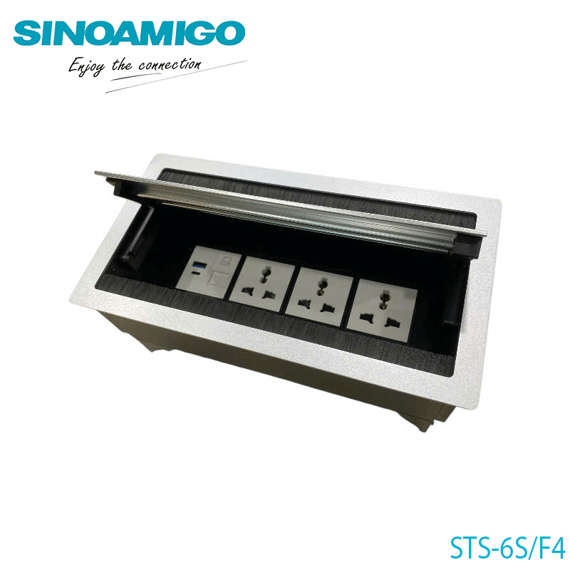 Kích thước và khe luồn dây của STS-6S/F4