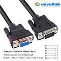 Cáp Rs232 to com âm ,dương Novalink NV-13113A dài 5m cao cấp