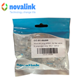 Đầu bấm, hạt điện thoại RJ12 Novalink CC-01-002996 chân mạ vàng 50U (túi 50 cái)