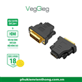 Đầu chuyển DVI to HDMI V-S107 VegGieg chính hãng